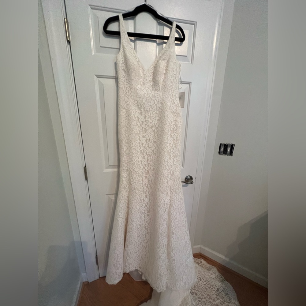 Pronovias Barcelona Lace Wedding Dress